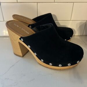 Sun + Stone mules NWOT